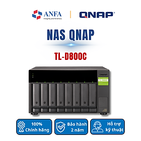 Mua Thiết bị lưu trữ Nas QNAP  Model: TL-D800C-Hàng chính hãng