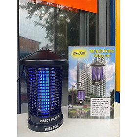Đèn diệt côn trùng sân vườn SORA-18W