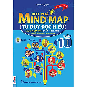 Đột Phá Mindmap - Tư Duy Đọc Hiểu Môn Ngữ Văn Bằng Hình Ảnh Lớp 10 (Tặng kèm iring siêu dễ thương s2)