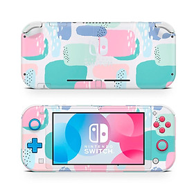 Mua Skin decal dán Nintendo Switch Lite mẫu Retro 90 s Pastel Abstract (dễ dán  đã cắt sẵn)