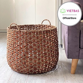 Giỏ đai đựng đồ VIETBAS tròn có quai 3 size MAU142
