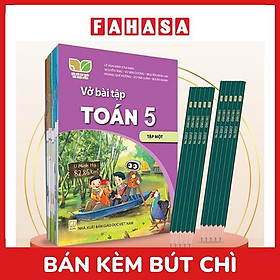 Sách Giáo Khoa Bộ Lớp 5 - Kết Nối - Sách Bài Tập (Bộ 11 Cuốn) (Không Sử + Địa) (Chuẩn) - Kèm 10 Bút Chì