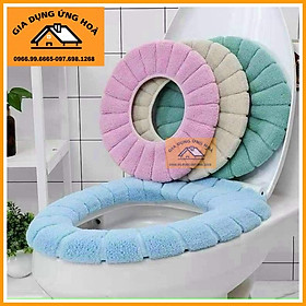 Mua Miếng Nỉ Lót Bồn Cầu Siêu Ấm Cho Mùa Đông Chống Lạnh-màu sắc phong phú