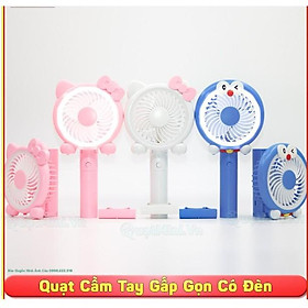 Mua Quạt mini có đèn LED 3 tốc độ mẫu mới