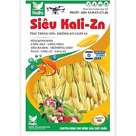 Phân bón Haifa Multi-KZn 12-0-43+2%Zn chính hãng -SIÊU KALI-ZN- chuyên dùng cho nông sản xuất khẩu