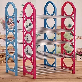 KỆ GIÀY 4 TẦNG INOX RẺ