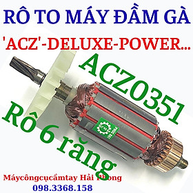 Mua Rô to máy đầm dùi cầm tay ( đầm gà ) Acz   DeLuxe   Power... 220V