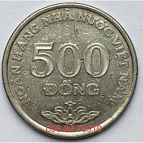 Mua Combo 5 Đồng Xu 500 Đồng Việt Nam 2003 Thật 100%  + Kèm Holder sang trọng.