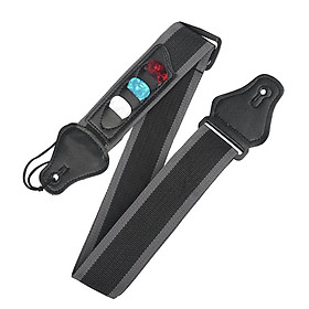Dây Đeo Guitar Acoustic/Bass Rời Kèm Theo Miếng Gảy Đàn