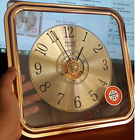 Mua Đồng hồ treo tường hình vuông kim trôi JQ-108 30cm