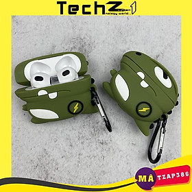 Bao Case Cho Airpods 1/2/3/Pro kiểu dáng khủng long tia chớp ngộ nghĩnh - Mã TZAP386