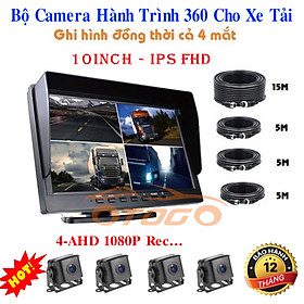 Mua Camera Hành Trình 360 Ghi Hình 4 Mắt Cho Xe Tải Và Xe Khách