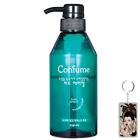 Gel đặc siêu cứng, khô nhanh giữ lọn tóc xoăn Confume Hair Gel Hàn Quốc 400ml + Móc khóa