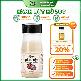 Hành Bột Tự Nhiên Vipep Hũ Nhựa 70g