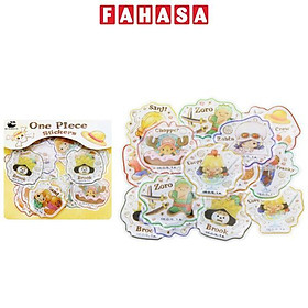 Bộ 20 Sticker One Piece Sweets - Teenbox 03