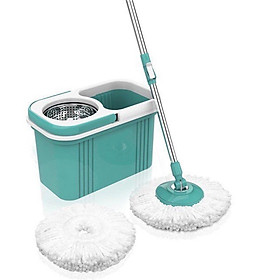 Mua Bộ cây lau nhà xoay 360 độ chính hãng Pulito tặng kèm bông lau( Màu Sắc Ngẫu Nhiên)