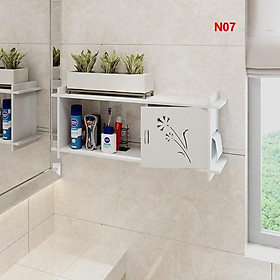 Mua Kệ tủ nhà tắm chống thấm nước ( KT 60x30x17cm) - Nội thất lắp ráp Viendong Adv