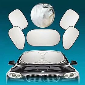 Bộ 6 bạt che cửa kính ô tô