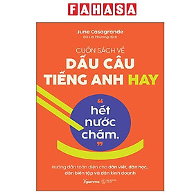 Sách - Cuốn Sách Về Dấu Câu Tiếng Anh Hay “Hết Nước Chấm.”