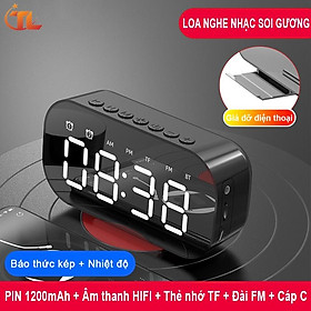 Mua Loa Bluetooth Thông Minh Kiêm Đồng Hồ Báo Thức