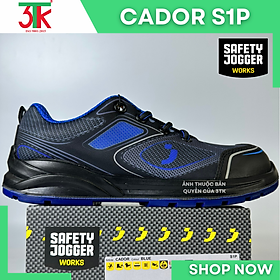 Mua Giày Bảo Hộ lao động Safety Jogger CADOR S1P Trọng lượng nhẹ   Chống Dập Ngón  Chống Trơn Trượt  Chống đâm xuyên   Chống va đập