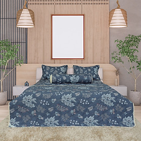 Mua Chăn chần gòn Hometex cotton in hoa văn - C