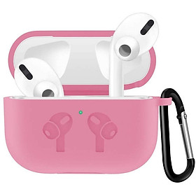 Hình ảnh Bao Case Silicon Dành Cho Tai Nghe Apple Airpods Pro Có Móc Khóa