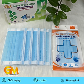 Hộp 50 chiếc Khẩu trang Quai mềm, êm tai, 4 lớp kháng khuẩn chống bụi mịn