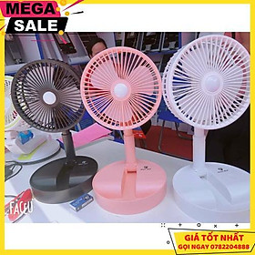 Mua Quạt Tích Điện Thế Hệ Mới 2021 Có Thể Gấp Gọn  3 Chế Độ Gió  Có Đèn - Giao Hàng Toàn Quốc