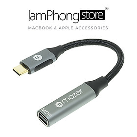 Cổng Chuyển Đổi Mazer ALU USB-C to MDP 4k 60Hz Adapter - Hàng chính hãng