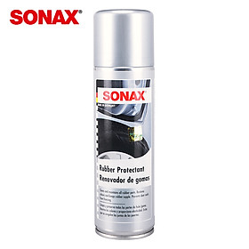 Chai xịt bảo dưỡng cao su, ron cửa và lốp xe ô tô Sonax 340200 - Hàng nhập khẩu