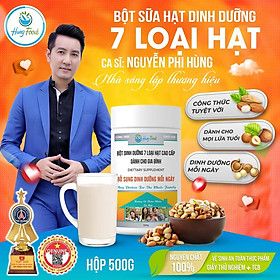 Bột sữa dinh dưỡng 7 loại hạt - hộp 500g