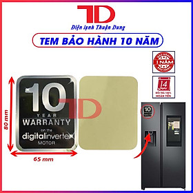 Tem trang trí máy lạnh, máy giặt, tủ lạnh nội địa Nhật