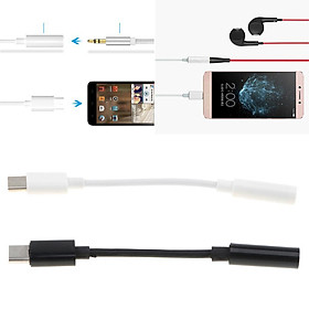 2 Piece Type C to 3.5mm Adapter Convert Type C to Audio Compatible for Nexus 5X