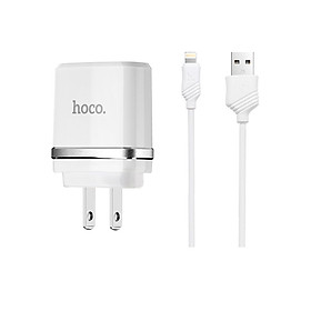 BỘ CÁP VÀ ADAPTER SẠC 2 CỔNG HOCO C12A