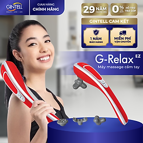 |GIÁ SỐC| Máy Massage Cầm Tay GINTELL - G-Relax EZ | 1 Năm Bảo Hành