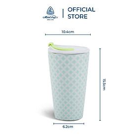 Ly Sứ Dưỡng Sinh Minh Long 0.48 L - Nắp Ống Hút (K1) - Penny 1 (LTG ) - Hàng Chính Hãng