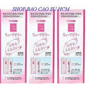 combo 3 gói GEL BÔI TRƠN NHẬT BẢN '(5g/gói)
