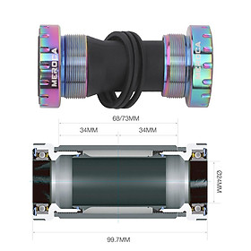 Bike Bottom Bracket  Road  Screw  24mm Threaded BB