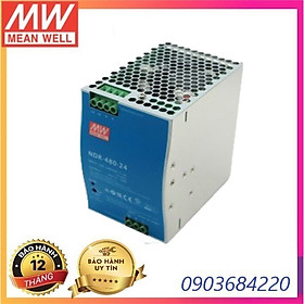 Mua Nguồn Meanwell Din rail NDR-480-24 Hàng Nhập Khẩu