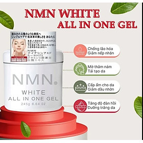 Kem Dưỡng Nmn White All In One Gel 245g Nhật Bản, Gel Dưỡng Nmn Giúp Da Căng Mịn Phục Hồi Da