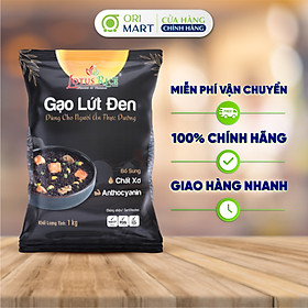 Gạo Lứt Đen LOTUS RICE Hàm Lượng Chất Xơ Cao Hương Thơm Nhẹ Gạo Dẻo Dễ Ăn