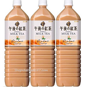 Combo 3 chai trà sữa Kirin 1,5 lít Nhật Bản