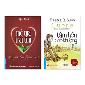 Combo: Tâm hồn cao thượng + Mở cửa trái tim (2cuốn)