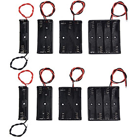 Mua 10 cái Đế pin AA AAA 1cell 2cells 3cells 4cells