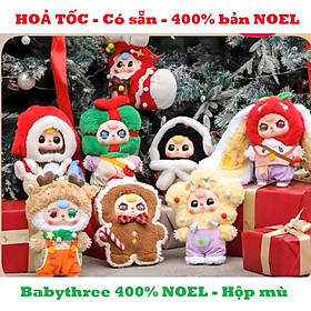 Hộp mù Baby Three 400% giáng sinh Noel blind box hộp mù babythree bé ba mới nhất 2025 B210