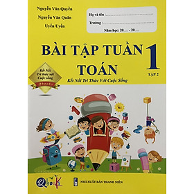 Download sách Qb - bài tập tuần toán 1/2 - kết nối tri thức với cuộc sống