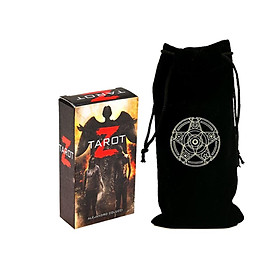 Combo Bộ Bài Bói Tarot Z Deck New Cao Cấp và Túi Nhung Đựng Tarot