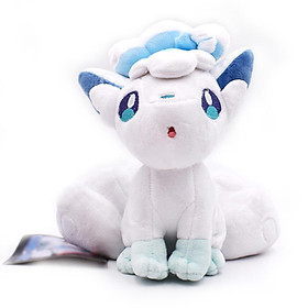 Hình ảnh Gấu Bông Pokemon Cáo Vulpix Trắng Dễ Thương (20cm--->26cm) Hàng Pokemon Nguyên Tem Nguyên Tag (Tặng Kèm 1 Ví Da 12 Ngăn Đựng Thẻ Atm, Cccd)