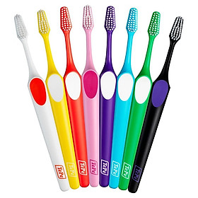 Bàn Chải Đánh Răng Mềm Tepe Supreme (1 Cây) - Lông Dài Ngắn Xen Kẽ, Làm Sạch Kẽ Răng, Bảo Vệ Nướu - Nhập Khẩu Thuỵ Điển